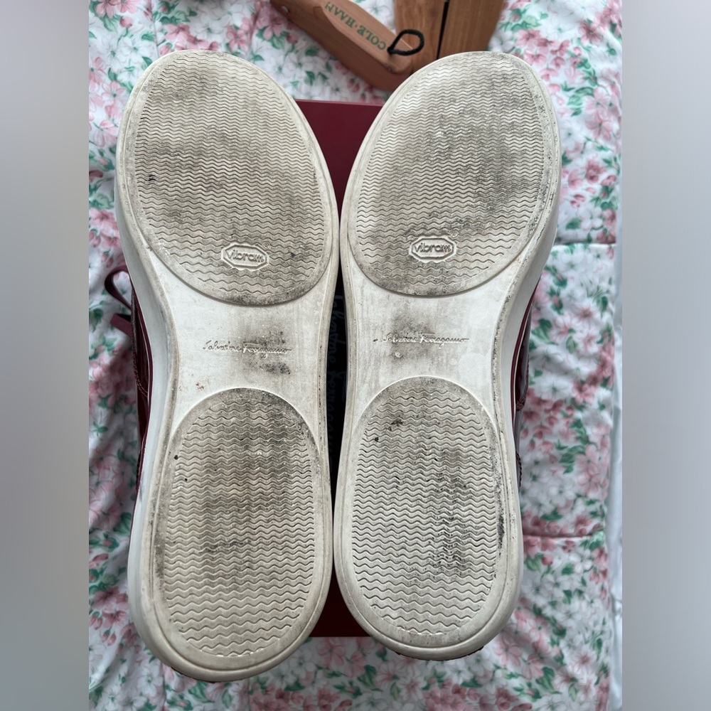 Salvatore Ferragamo Manila Sneakers Size 13 - Picture 4 of 4